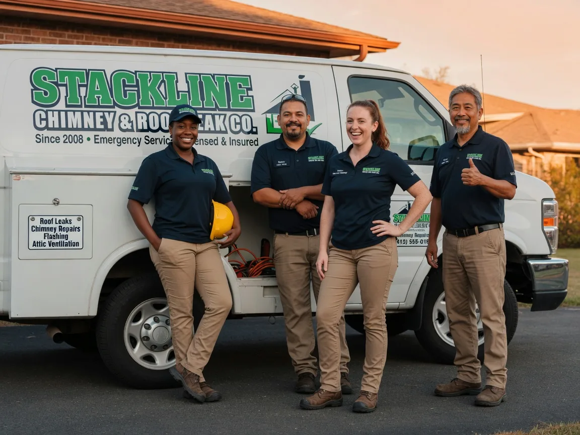 Chimney flashing repair company in Brainard, NY